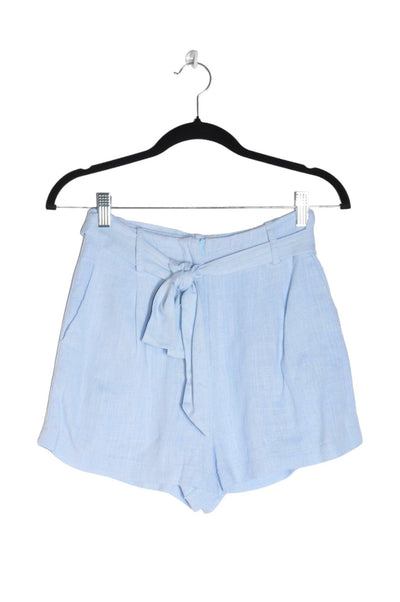 LINEN LUX Women Classic Shorts Regular fit in Blue - Size XS | 13.25 $ KOOP