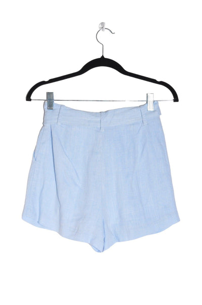 LINEN LUX Women Classic Shorts Regular fit in Blue - Size XS | 13.25 $ KOOP