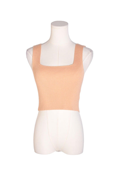 SHEIN Women Crop Tops Regular fit in Beige - Size S | 9.99 $ KOOP