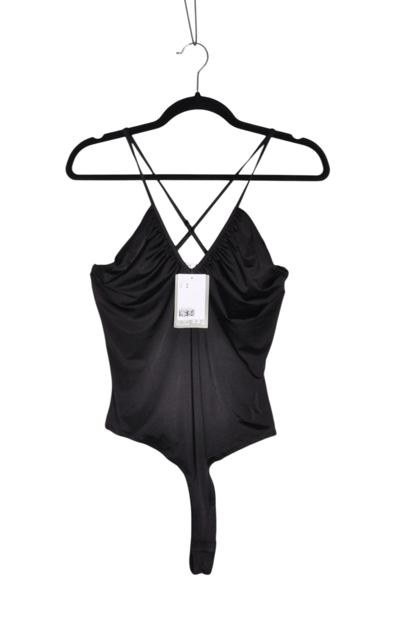 H&M Women Bodysuits Regular fit in Black - Size M | 27.49 $ KOOP