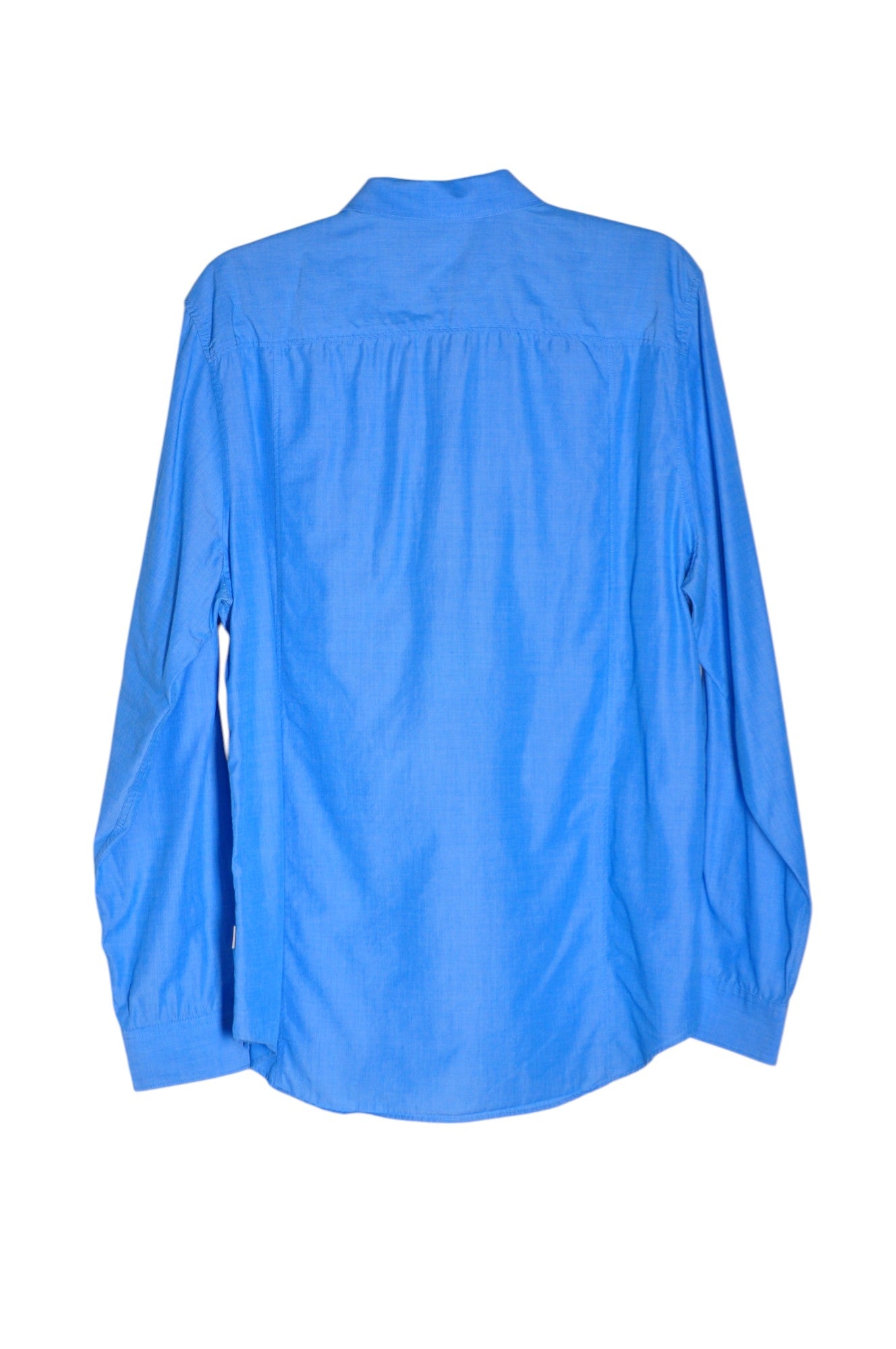 CALVIN KLEIN Men Button Down Tops Regular fit in Blue - Size L | 39.99 $ KOOP