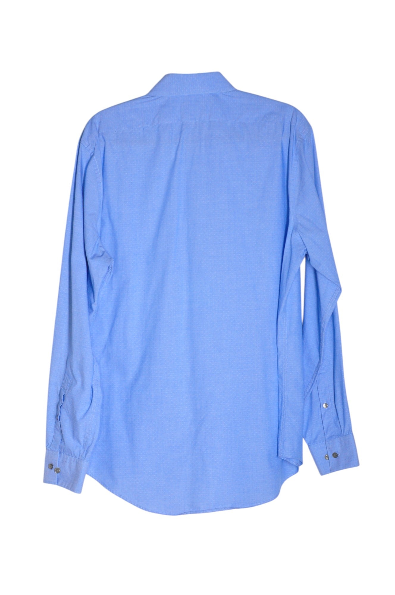 CALVIN KLEIN Men Button Down Tops Regular fit in Blue - Size L | 39.99 $ KOOP