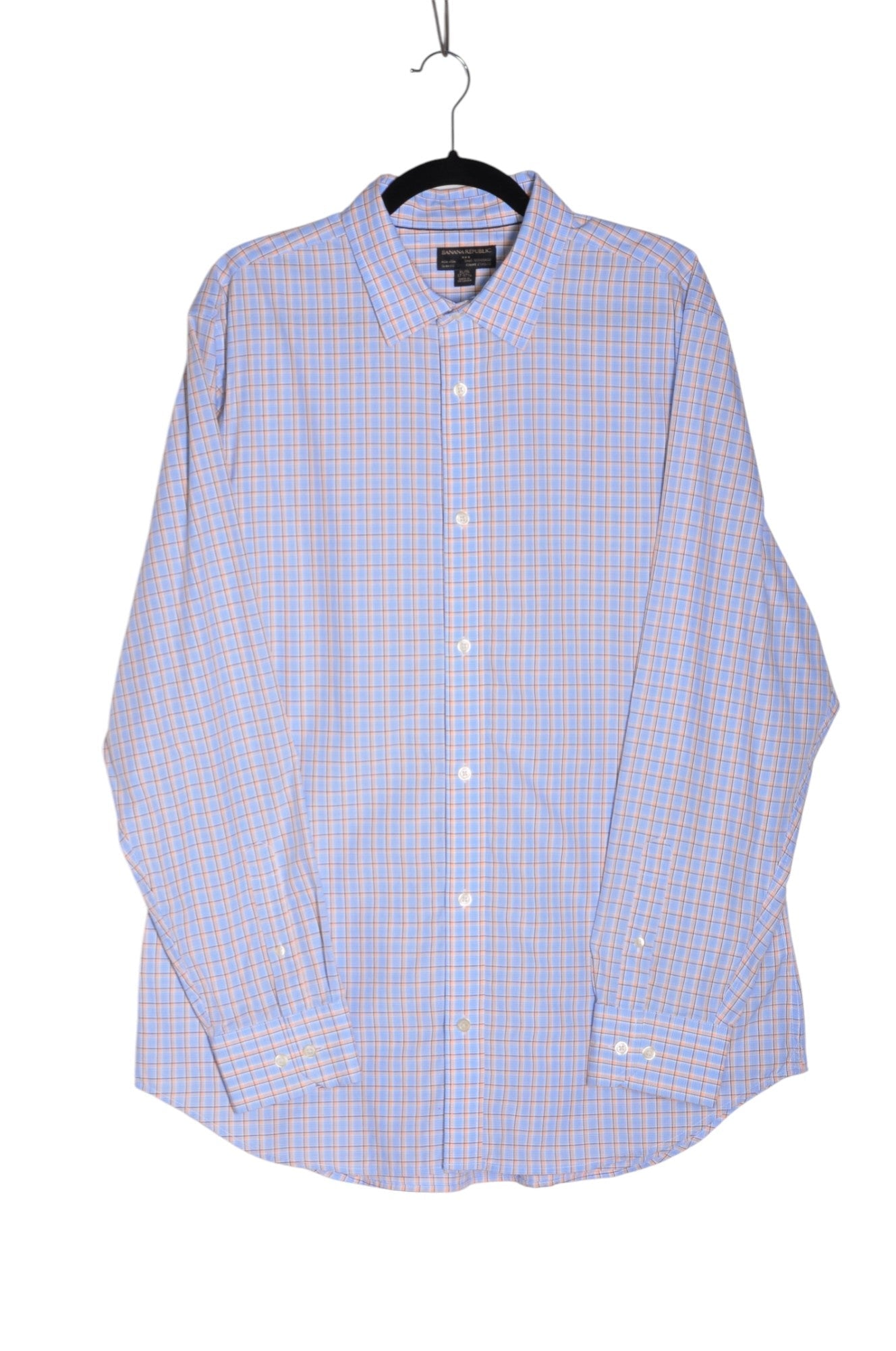 BANANA REPUBLIC Men Button Down Tops Regular fit in Blue - Size XL | 27.89 $ KOOP
