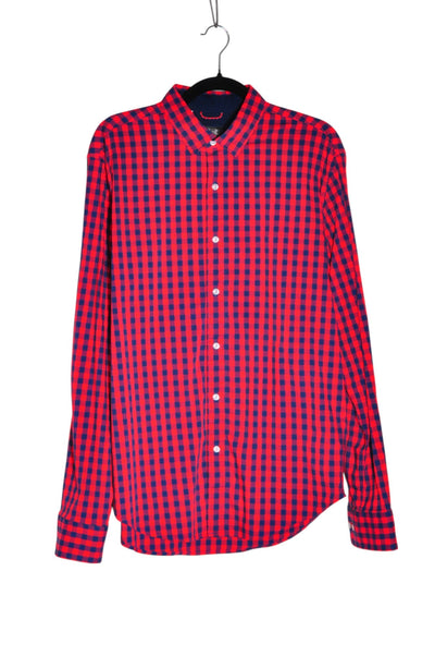 UNDER ARMOUR Men Button Down Tops Regular fit in Red - Size XL | 13.4 $ KOOP