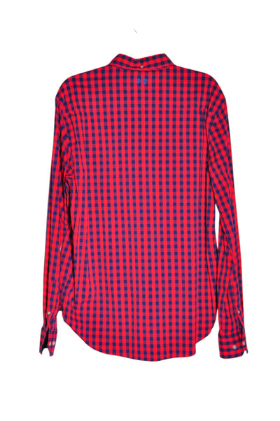 UNDER ARMOUR Men Button Down Tops Regular fit in Red - Size XL | 13.4 $ KOOP