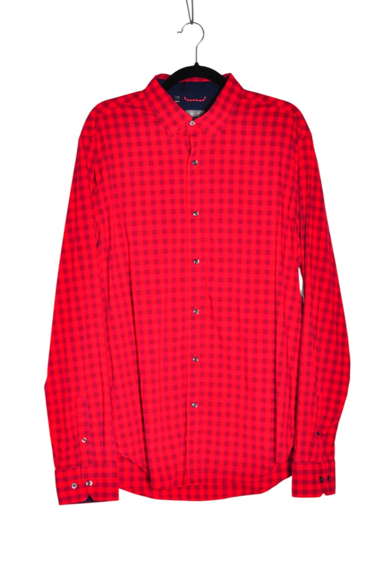 UNDER ARMOUR Men Button Down Tops Regular fit in Red - Size XL | 13.4 $ KOOP