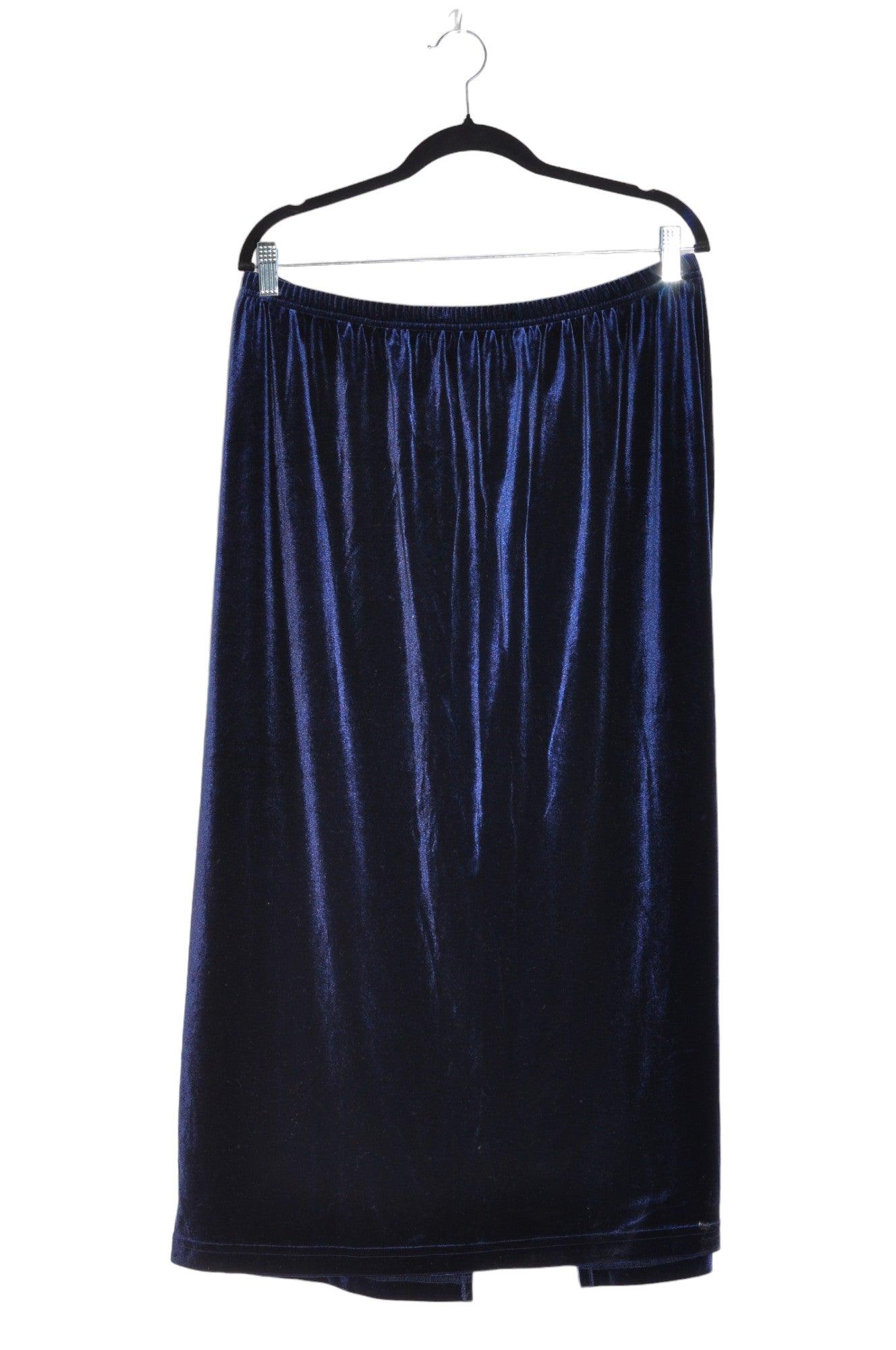 UNBRANDED Women Casual Skirts Regular fit in Blue - Size 2X | 9.99 $ KOOP