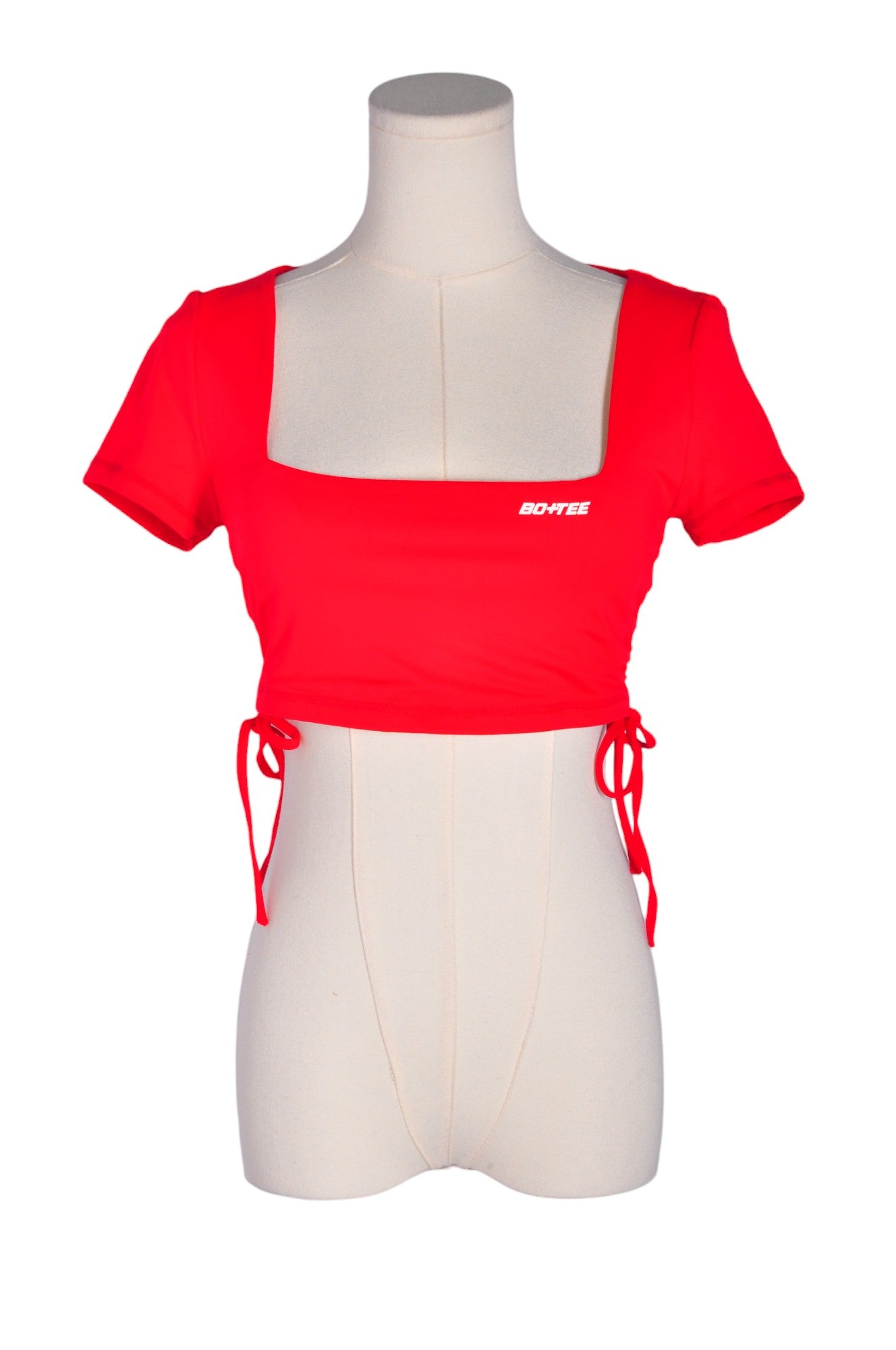 BO + TEE Women Crop Tops Regular fit in Red - Size M | 23.2 $ KOOP