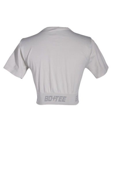 BO + TEE Women Crop Tops Regular fit in Gray - Size M | 23.2 $ KOOP