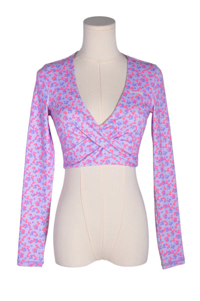 BO + TEE Women Crop Tops Regular fit in Purple - Size M | 23.2 $ KOOP