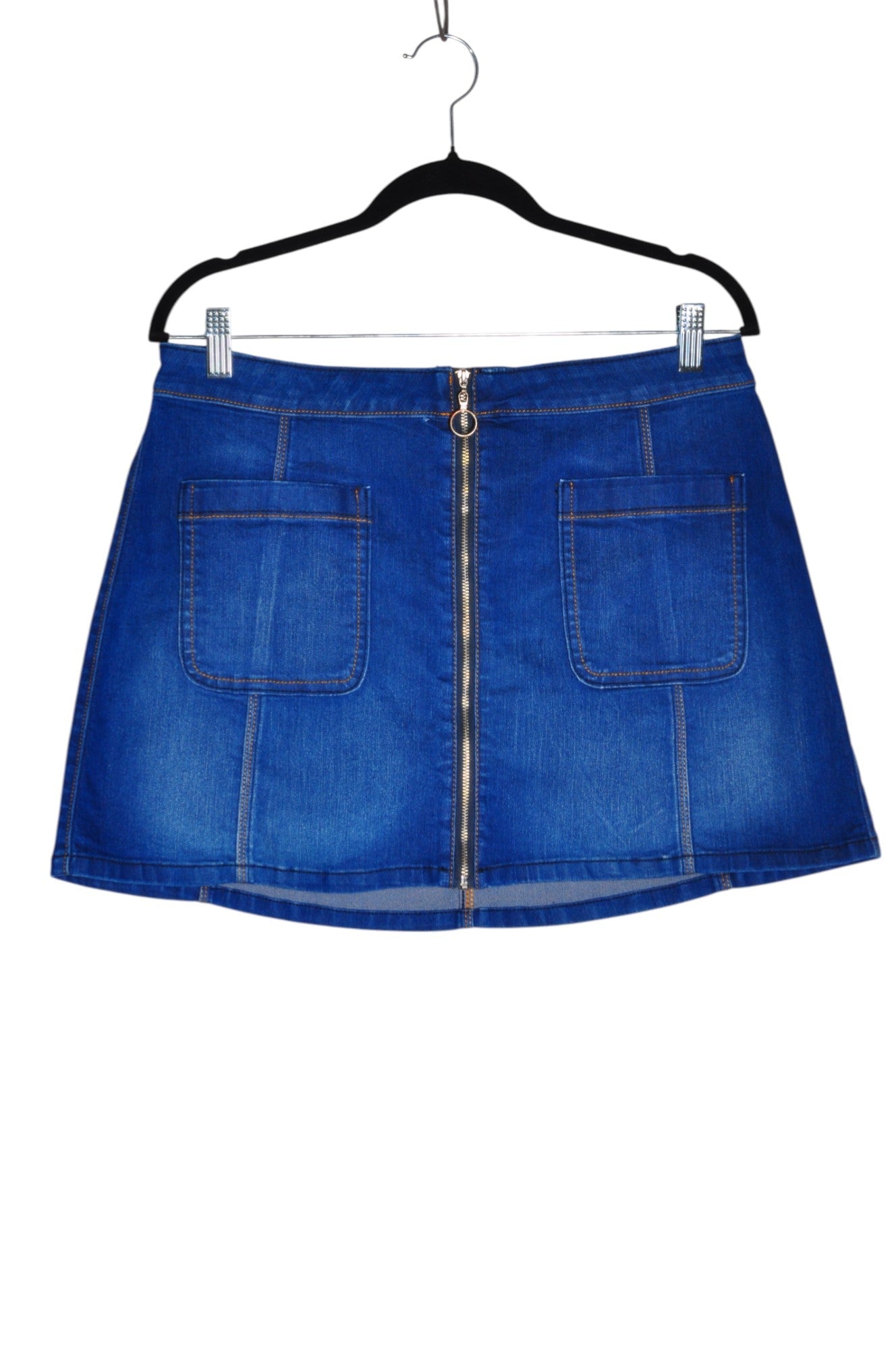 HOLLISTER Women Denim Skirts Regular fit in Blue - Size 30 | 14.3 $ KOOP