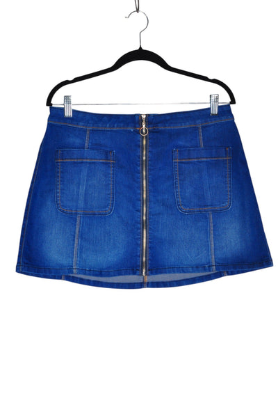 HOLLISTER Women Denim Skirts Regular fit in Blue - Size 30 | 14.3 $ KOOP