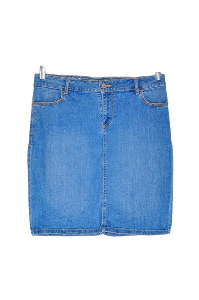 INSIDER Women Denim Skirts Regular fit in Blue - Size 28 | 13.25 $ KOOP