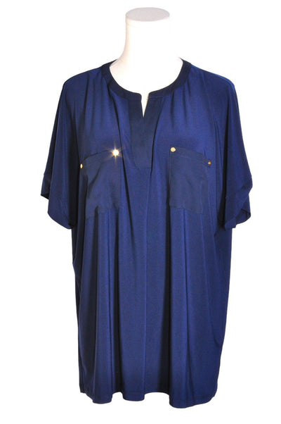 ANNE KLEIN Women Blouses Regular fit in Blue - Size 2X | 21.09 $ KOOP