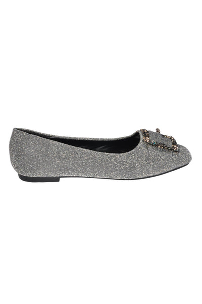 UNBRANDED Women Flat Shoes Regular fit in Gray - Size 40 | 12.99 $ KOOP