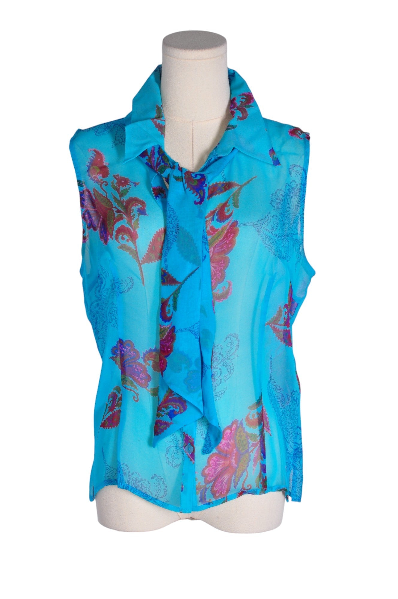 BEBE Women Blouses Regular fit in Blue - Size 8 | 39.99 $ KOOP