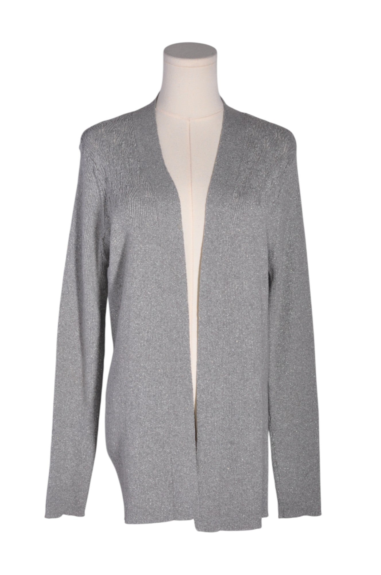 KARL LAGERFELD Women Cardigans Regular fit in Gray - Size S | 39.99 $ KOOP