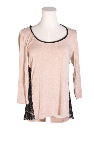 WHITE HOUSE BLACK MARKET Women T-Shirts Regular fit in Beige - Size S | 28.69 $ KOOP