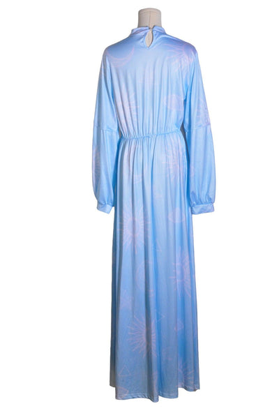 UNBRANDED Women Maxi Dresses Regular fit in Blue - Size L | 12 $ KOOP