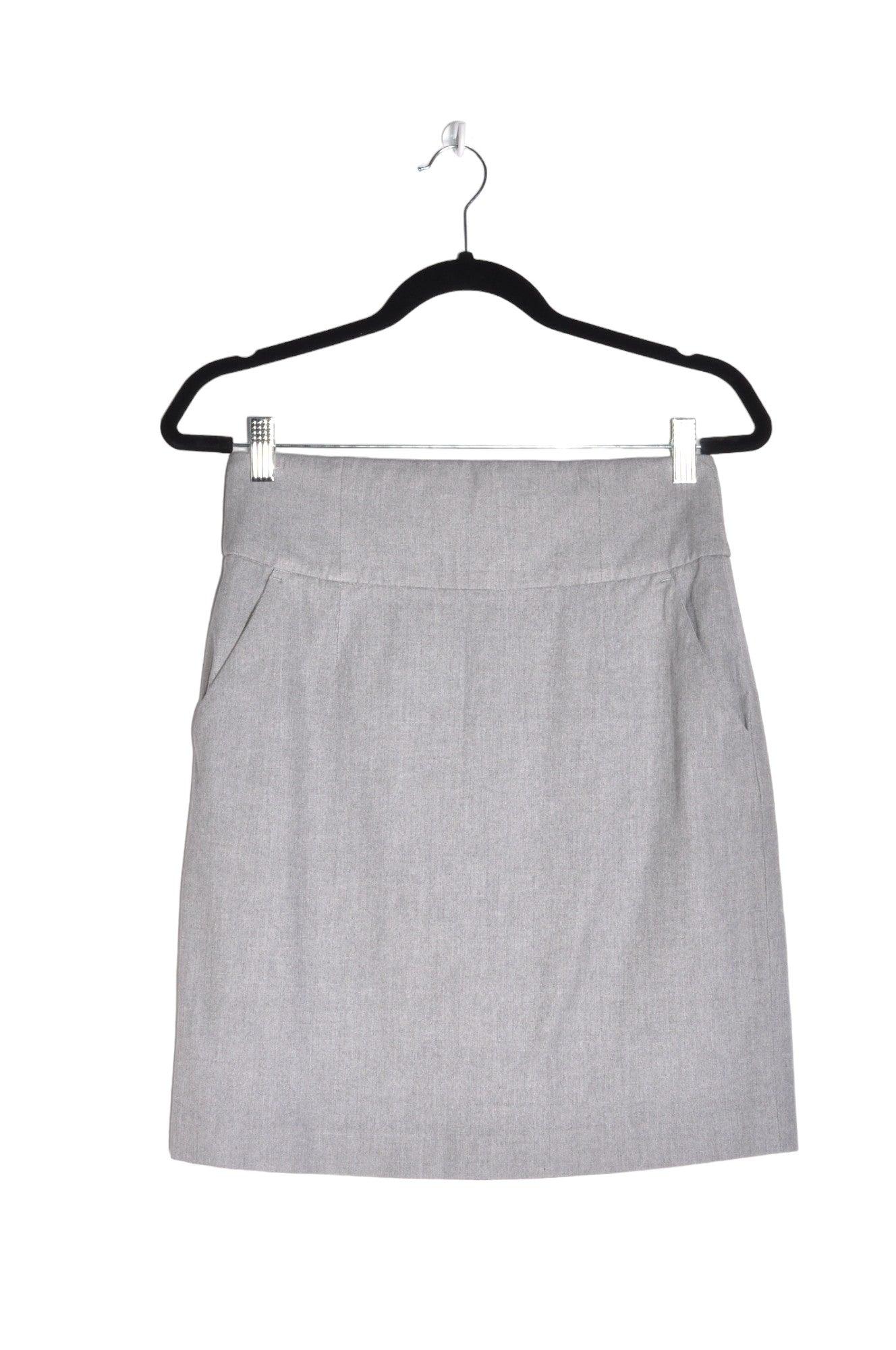 BANANA REPUBLIC Women Casual Skirts Regular fit in Gray - Size 4 | 47.29 $ KOOP