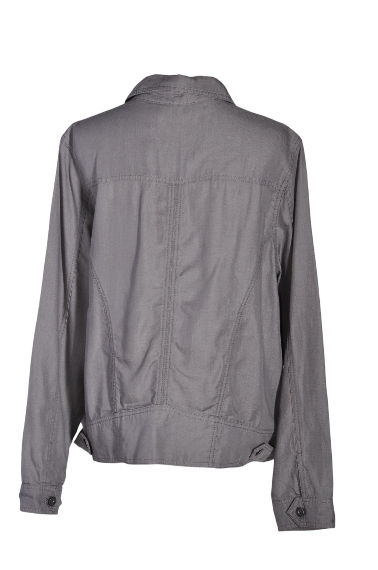 TAHARI Women Denim Jackets Regular fit in Gray - Size XL | 16.49 $ KOOP