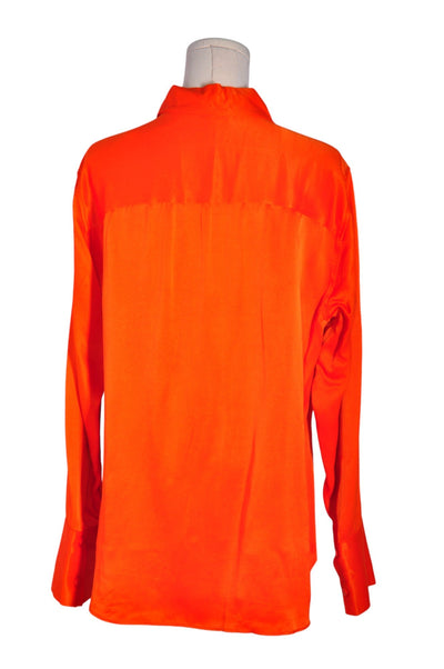 ZARA Women Button Down Tops Regular fit in Orange - Size XXL | 24.33 $ KOOP