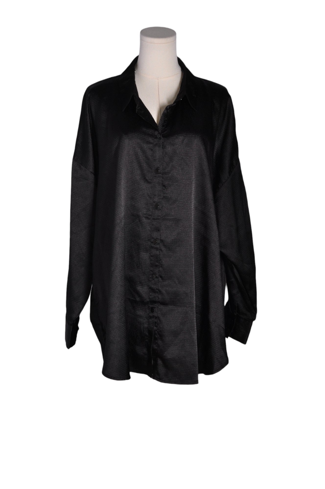 VERO MODA Women Button Down Tops Regular fit in Black - Size 16 | 12.29 $ KOOP