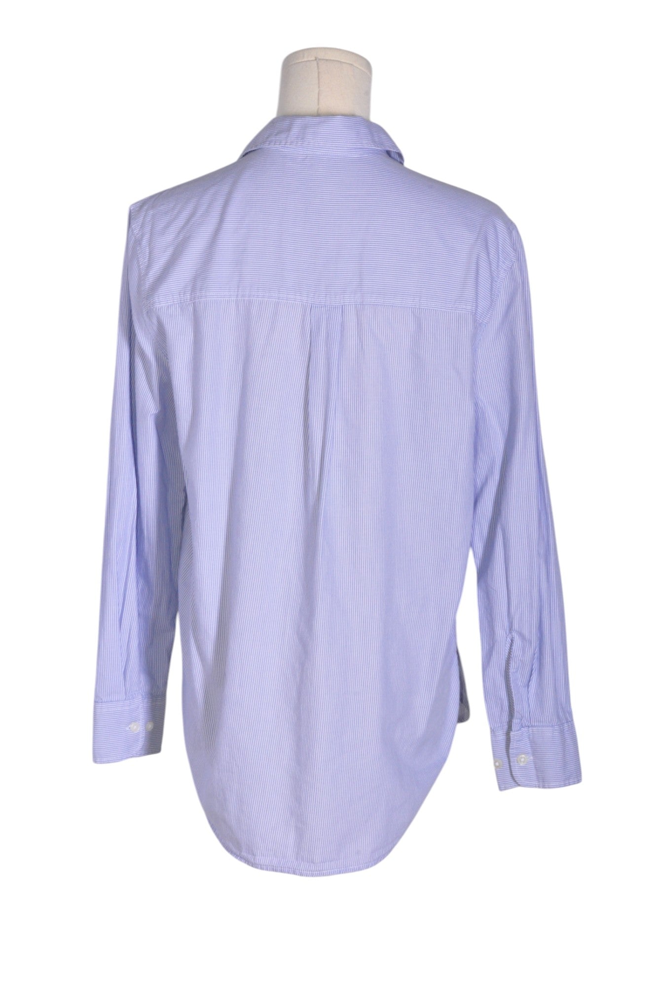 H&M Women Button Down Tops Regular fit in Blue - Size 6 | 18.9 $ KOOP