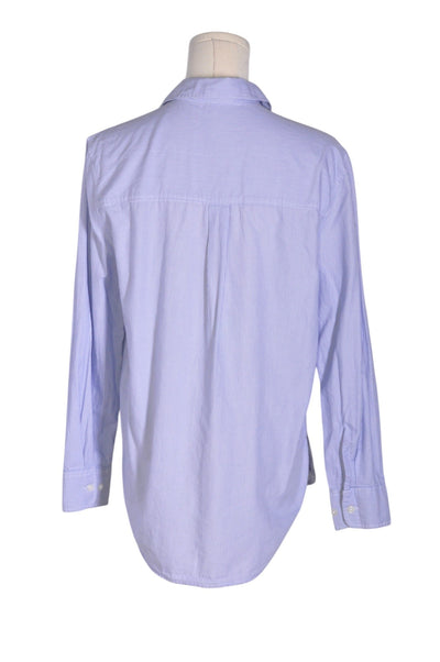 H&M Women Button Down Tops Regular fit in Blue - Size 6 | 18.9 $ KOOP