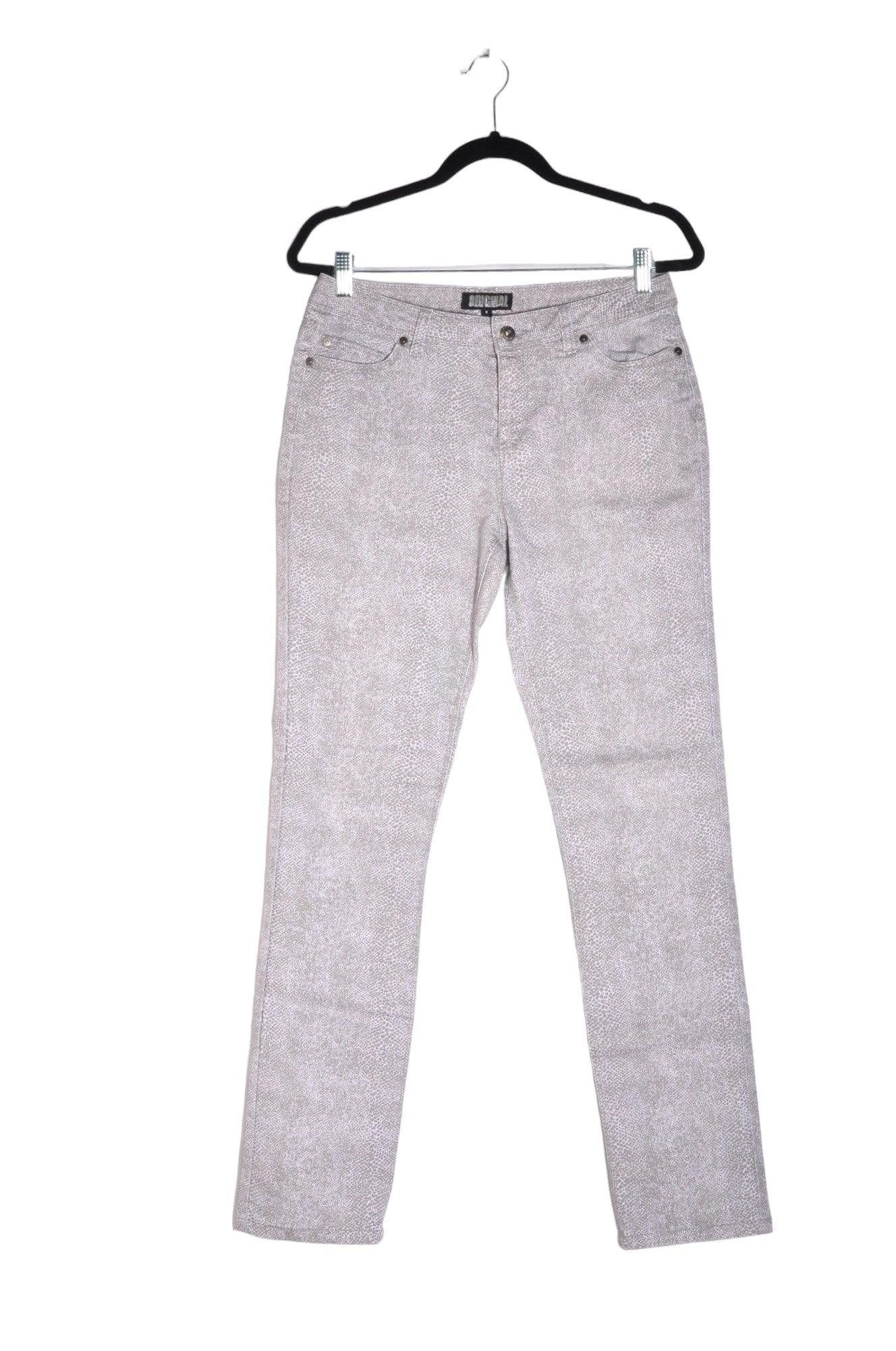 NICOLE MILLER Women Straight-Legged Jeans Regular fit in Gray - Size 6 | 37.29 $ KOOP