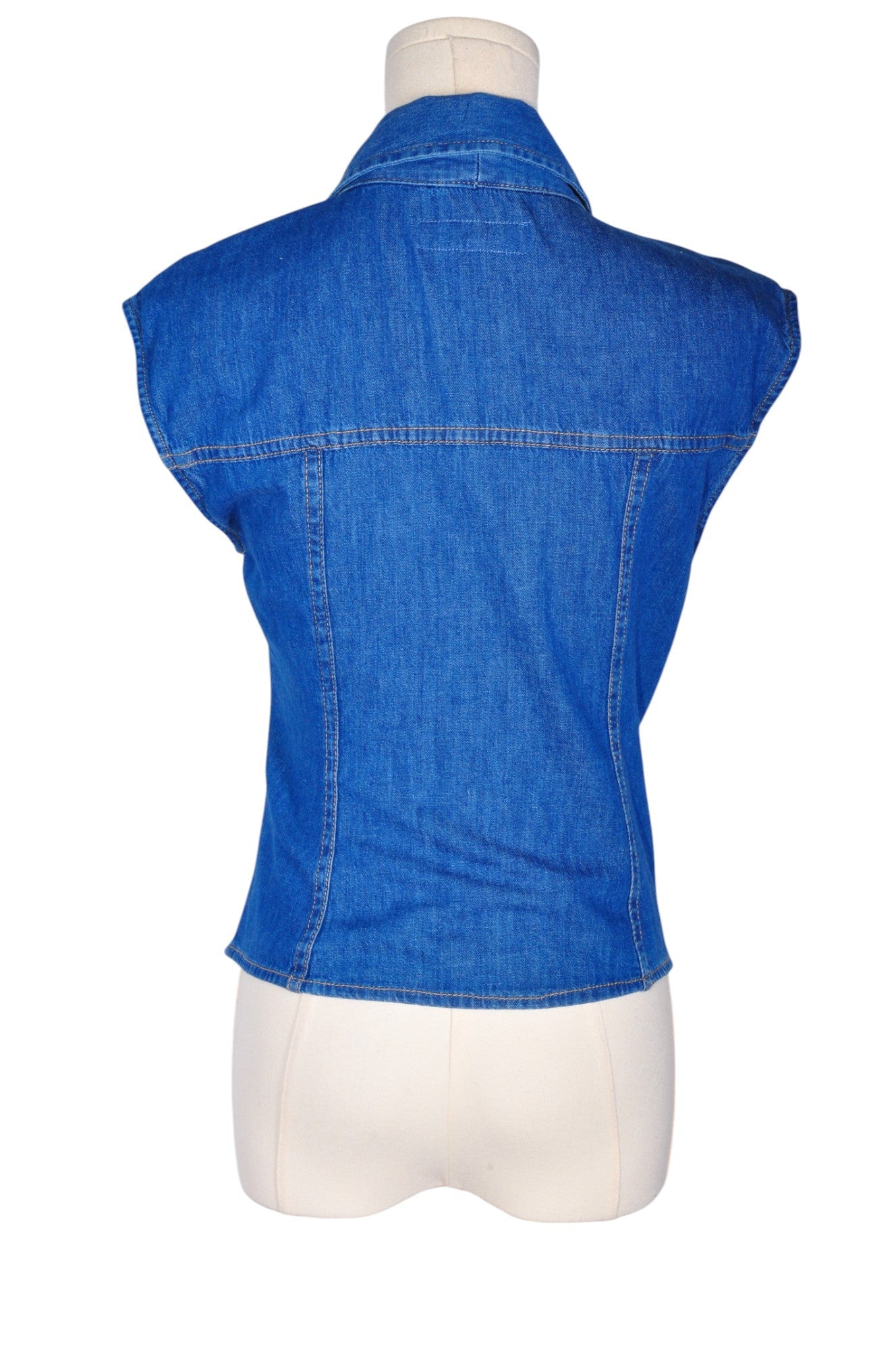 ZARA Women Denim Tops Regular fit in Blue - Size S | 24.33 $ KOOP