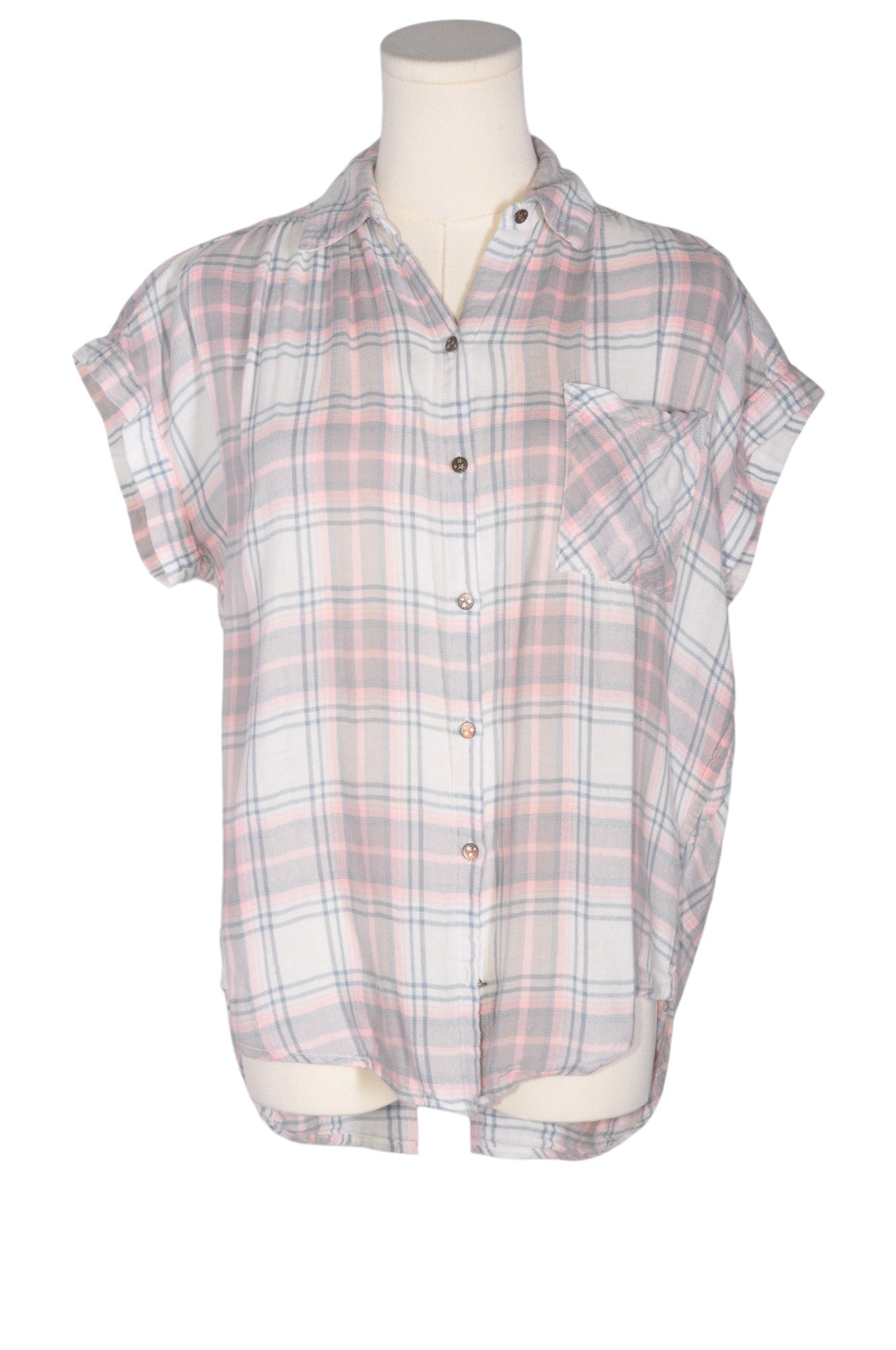 WILLIAM RAST Women Button Down Tops Regular fit in Gray - Size XS | 13.25 $ KOOP