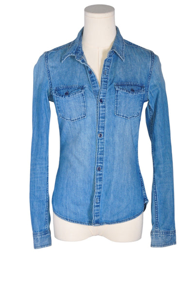 TNA Women Denim Tops Regular fit in Blue - Size XS | 14.3 $ KOOP