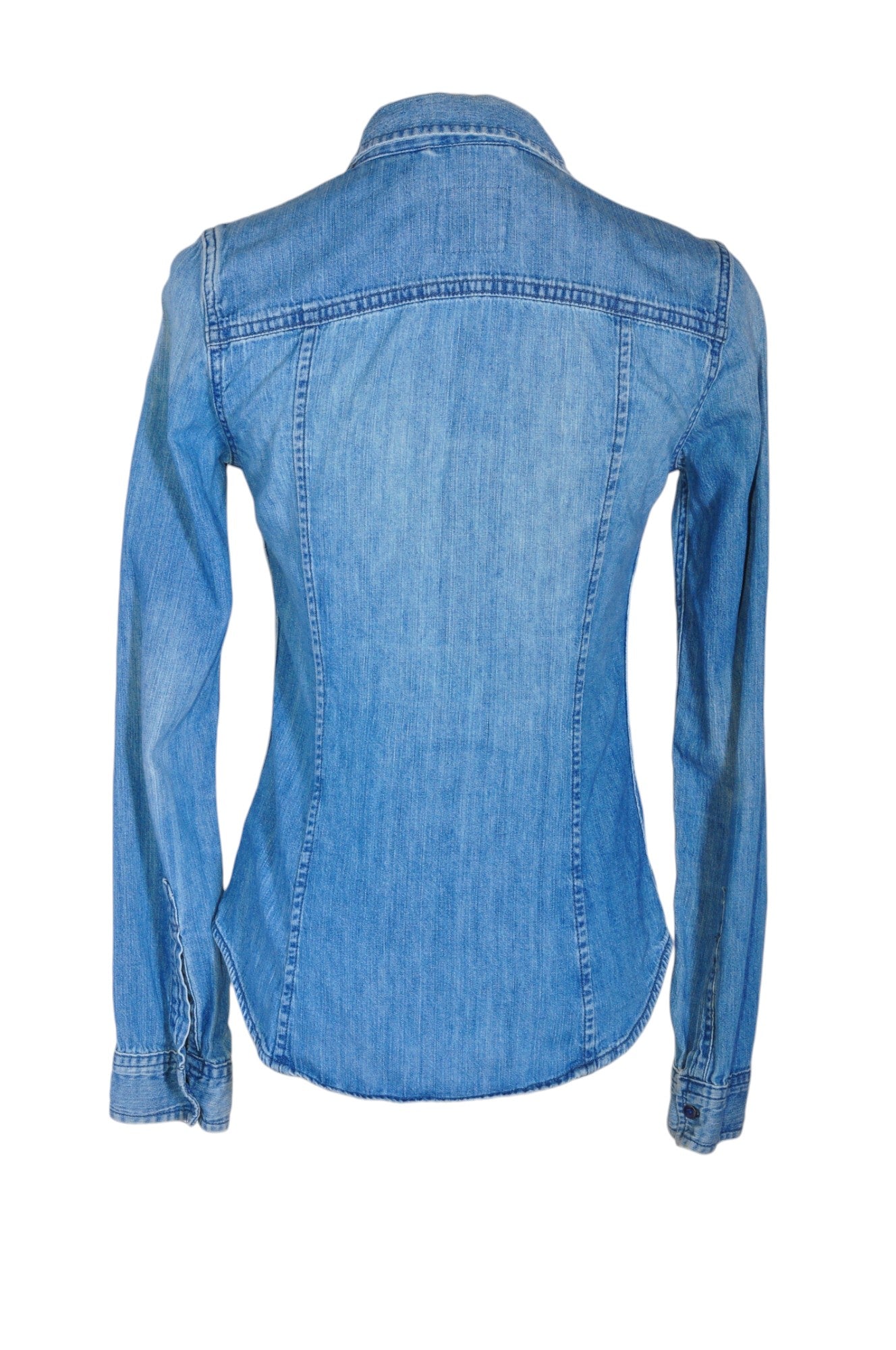 TNA Women Denim Tops Regular fit in Blue - Size XS | 14.3 $ KOOP