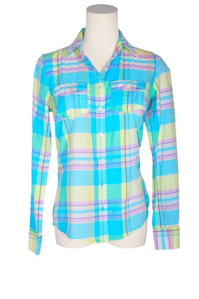 AEROPOSTALE Women Button Down Tops Regular fit in Blue - Size S | 9.99 $ KOOP