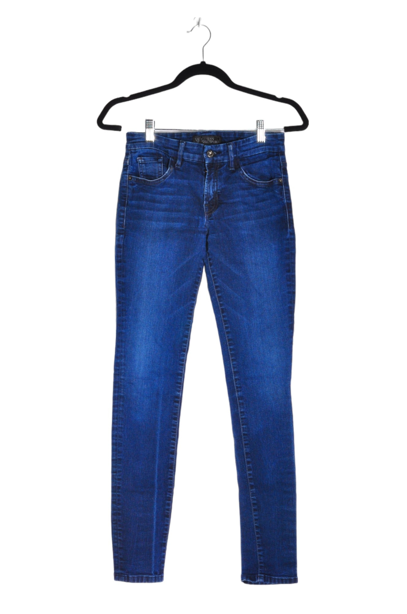 GUESS Women Straight-Legged Jeans Regular fit in Blue - Size 27 | 23.25 $ KOOP