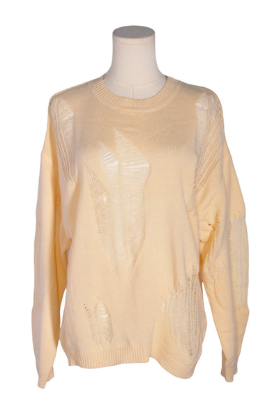 SHEIN Women Sweaters Regular fit in Beige - Size M | 9.99 $ KOOP