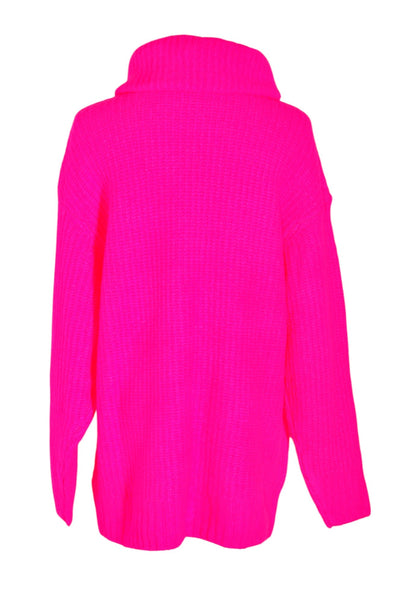 BEYOUTIFUL Women Turtleneck Tops Regular fit in Pink - Size XS | 13.25 $ KOOP
