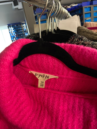 BEYOUTIFUL Women Turtleneck Tops Regular fit in Pink - Size XS | 13.25 $ KOOP