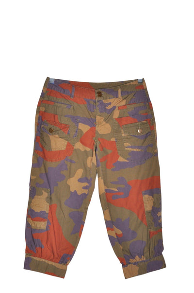 LONDON JEAN Women Cargo Pants Regular fit in Green - Size 0 | 13.25 $ KOOP