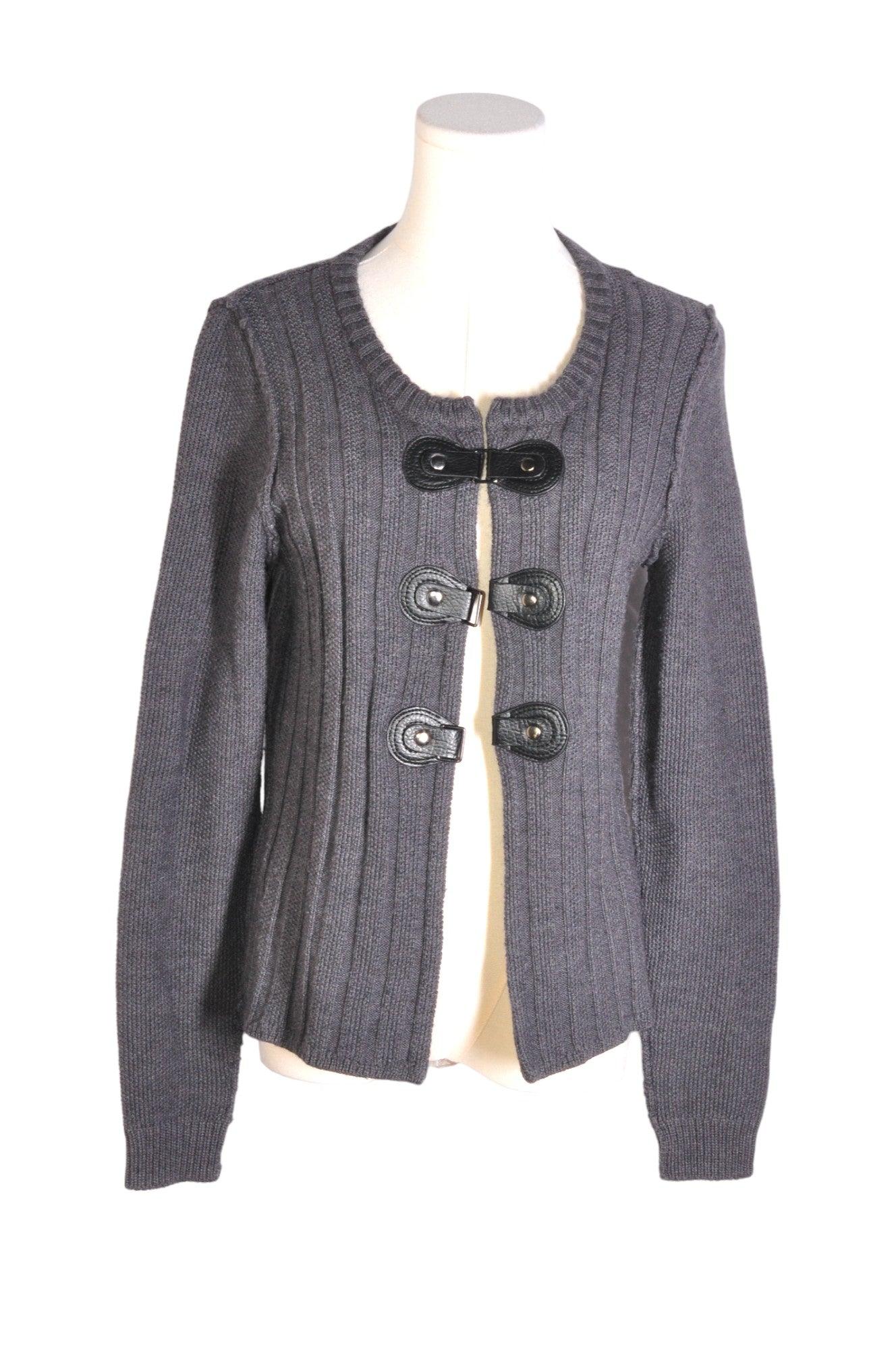 TAHARI Women Cardigans Regular fit in Gray - Size M | 20 $ KOOP