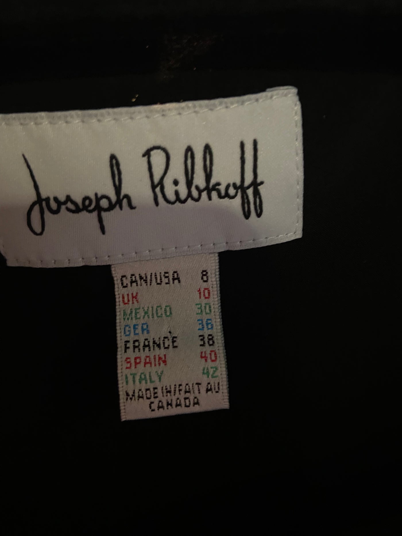 JOSEPH RIBKOFF Women Tank Tops Regular fit in Black - Size 8 | 44.29 $ KOOP