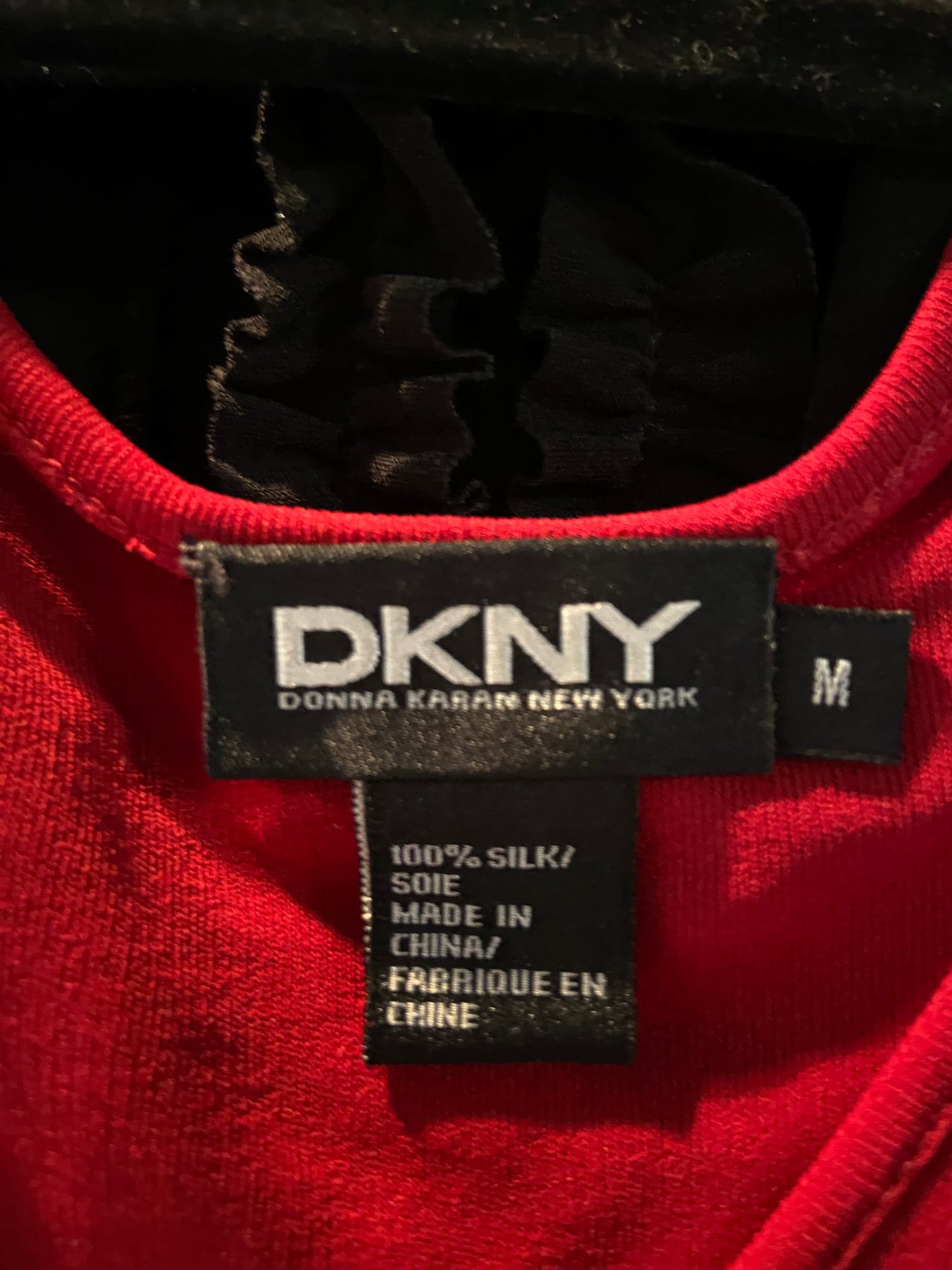 DKNY Women Blouses Regular fit in Red - Size M | 35 $ KOOP