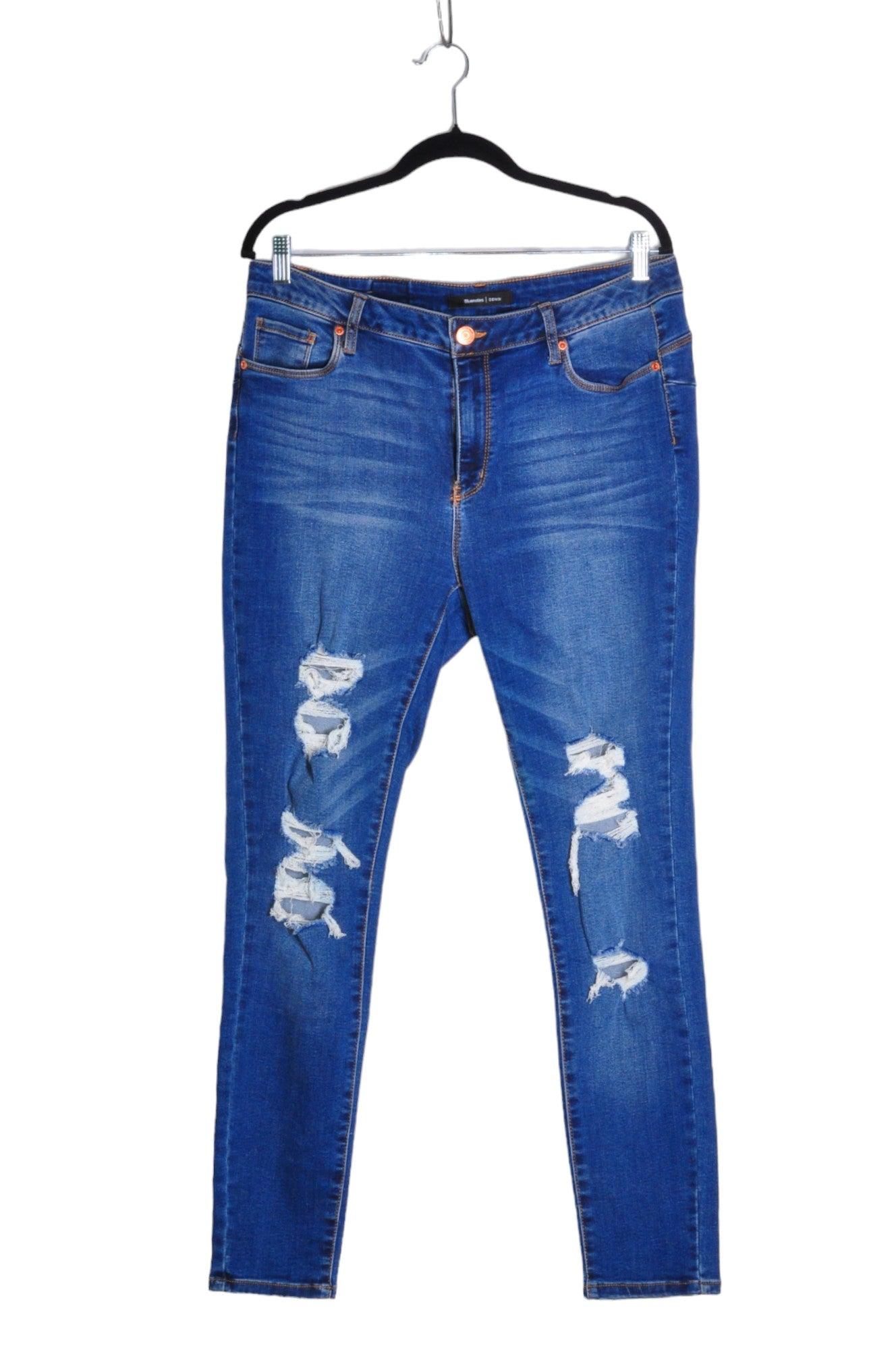 BLUENOTES Women Straight-Legged Jeans Regular fit in Blue - Size L | 17.5 $ KOOP