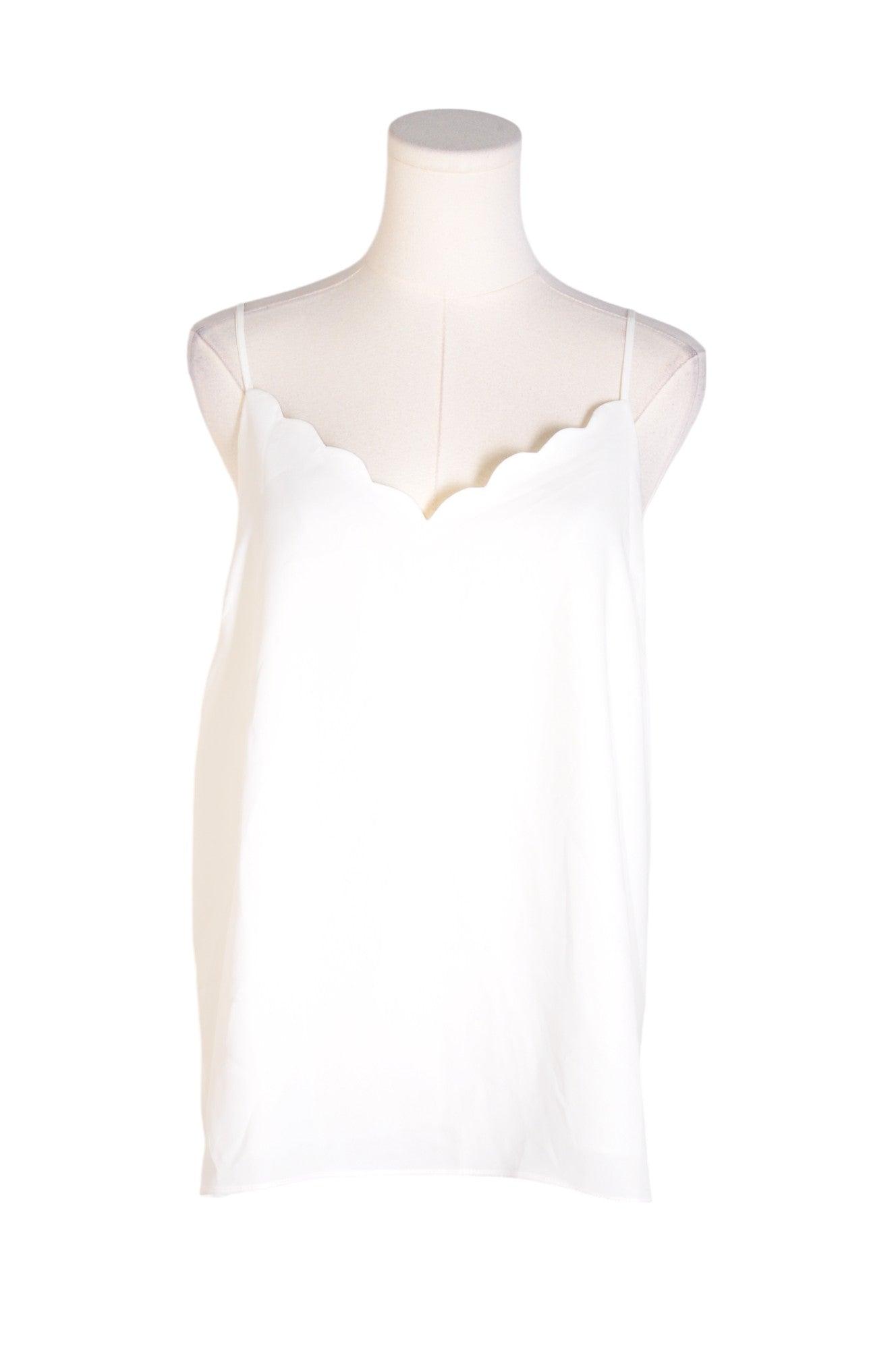 SWEET LOVELY Women Silk Tops Regular fit in White - Size S, M, L | 12.4 $ KOOP