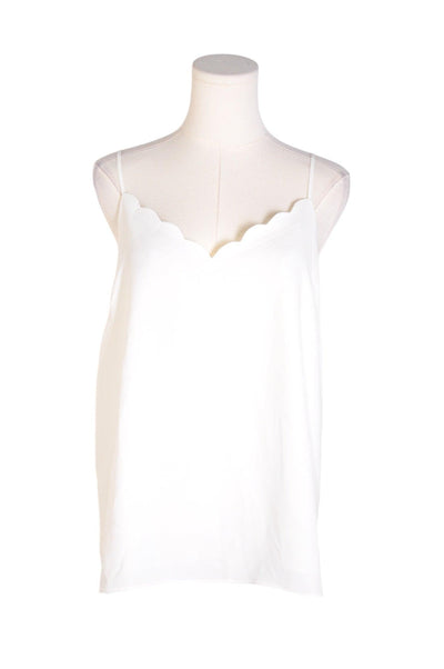 SWEET LOVELY Women Silk Tops Regular fit in White - Size S, M, L | 12.4 $ KOOP