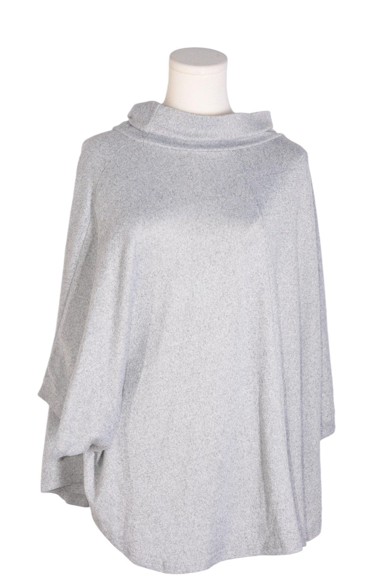 SHEIN Women Turtleneck Tops Regular fit in Gray - Size 1XL | 9.99 $ KOOP