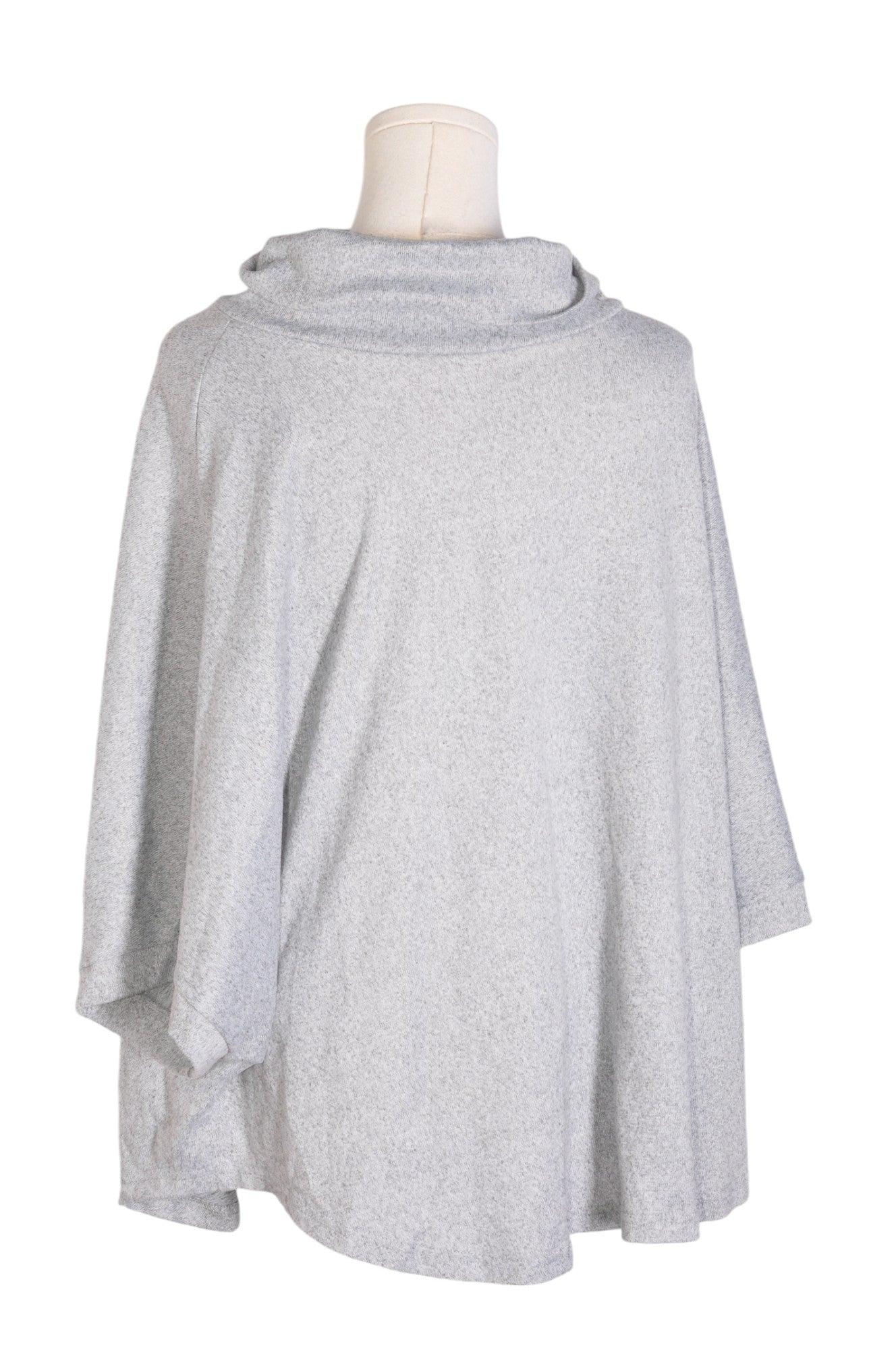 SHEIN Women Turtleneck Tops Regular fit in Gray - Size 1XL | 9.99 $ KOOP