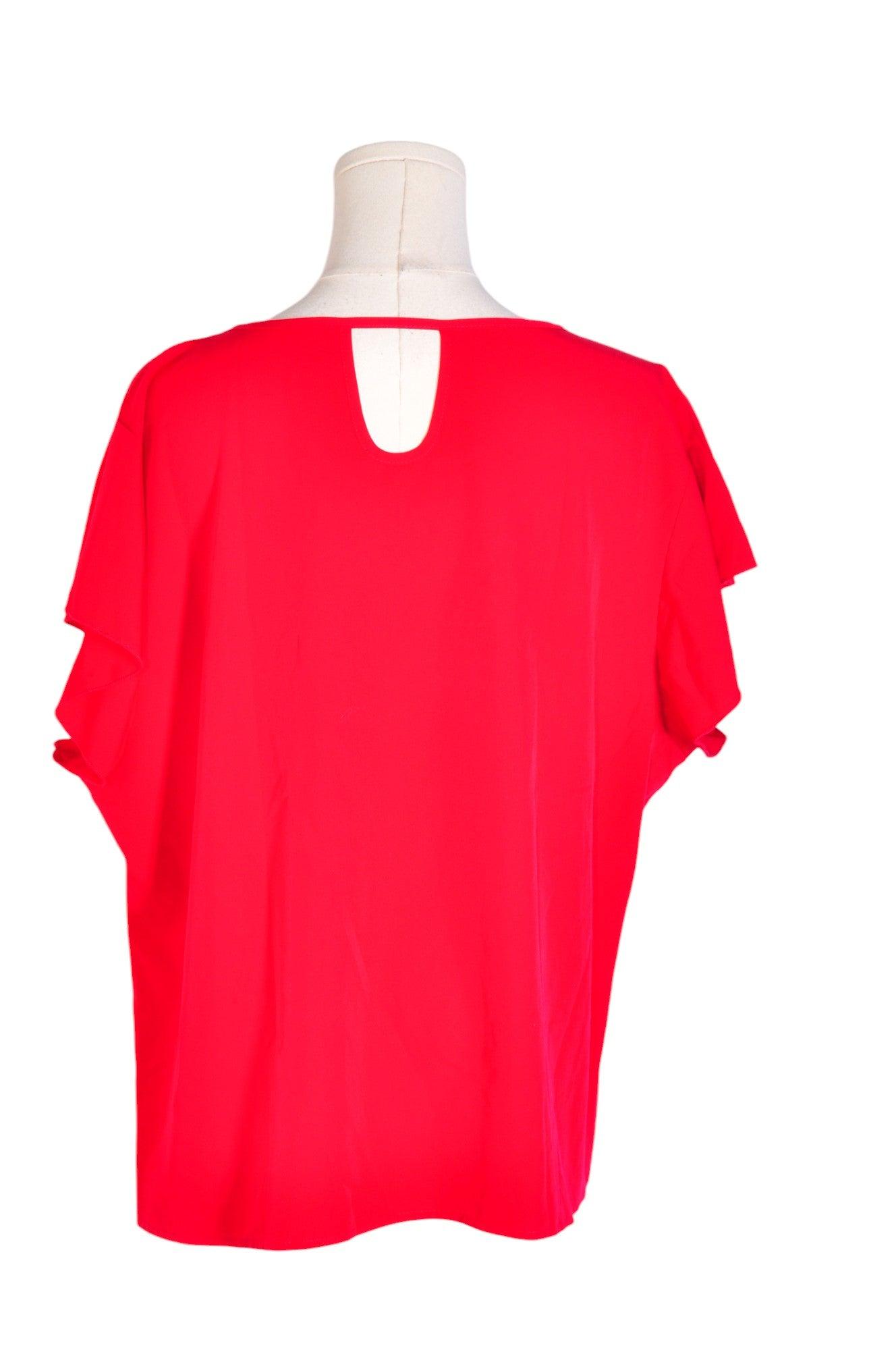 SHEIN Women Blouses Regular fit in Red - Size 3XL | 9.99 $ KOOP