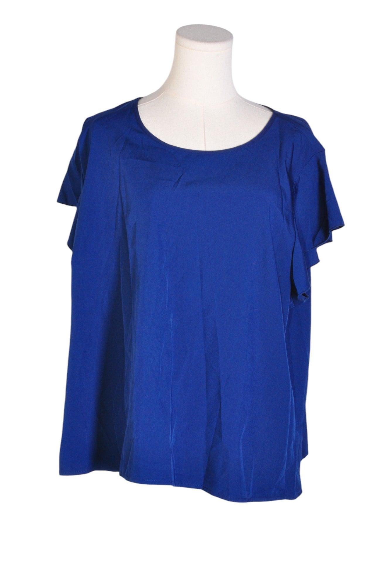 SHEIN Women Blouses Regular fit in Blue - Size 3XL | 9.99 $ KOOP